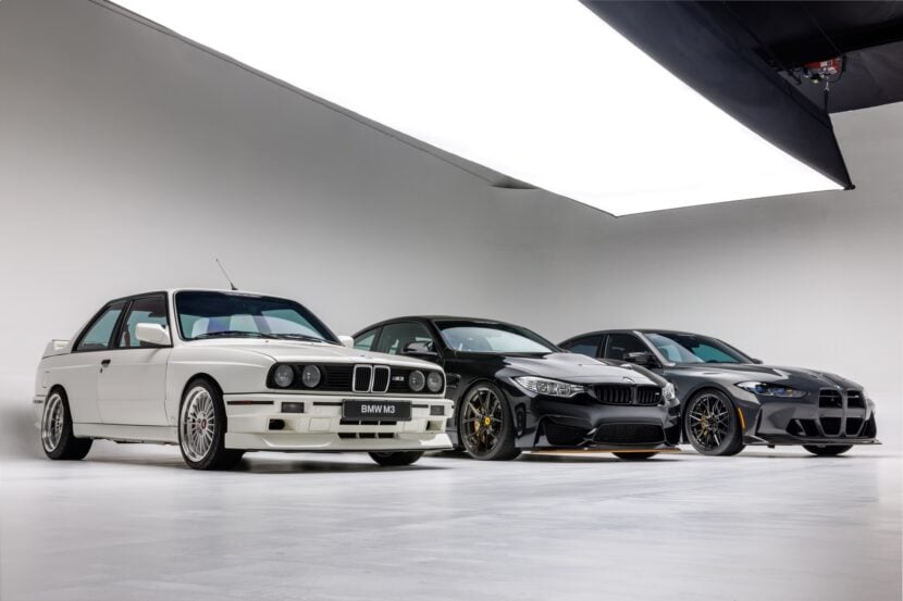 Check Out Three Generations of BMW M Cars in New Photoshoot