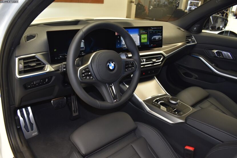 2022 BMW 3er Facelift G21 LCI M340d Touring Interieur Live 01 830x553