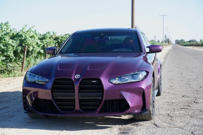 One-of-a-Kind: 2022 BMW M3 Purple Silk With Fiona Red Interior