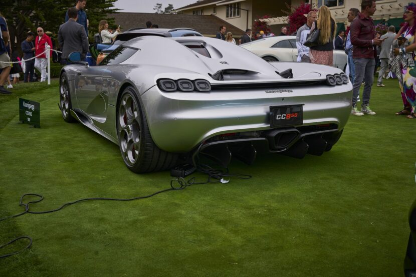 Electric vehicles take over the concept lawn at Pebble Beach