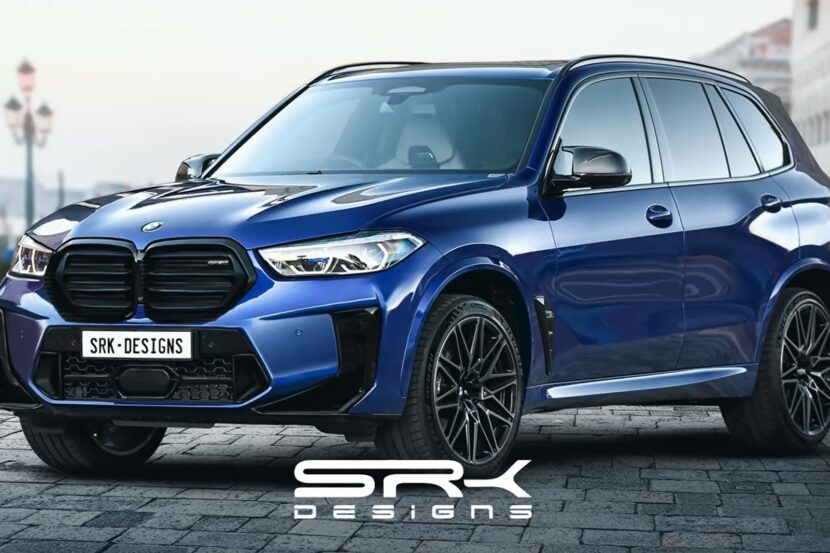 BMW X5 M LCI Rendering Tries To Predict The Performance SUV’s Facelift