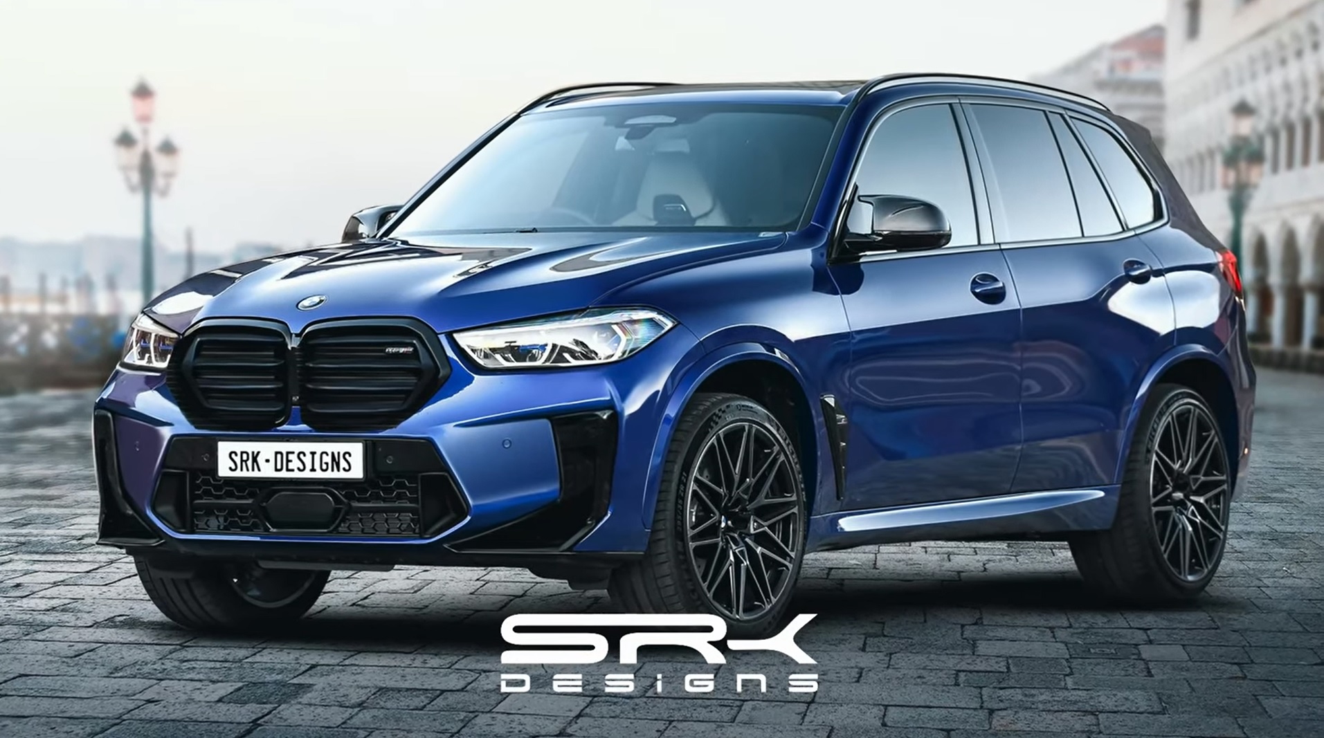 BMW X5 M LCI unofficial rendering