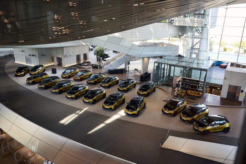 Final BMW i3s Electric Cars Delivered, All Painted In Galvanic Gold