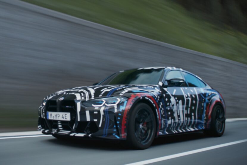 BMW M High-Performance EV Testing Starts With Widebody, Four-Motor i4 Coupe