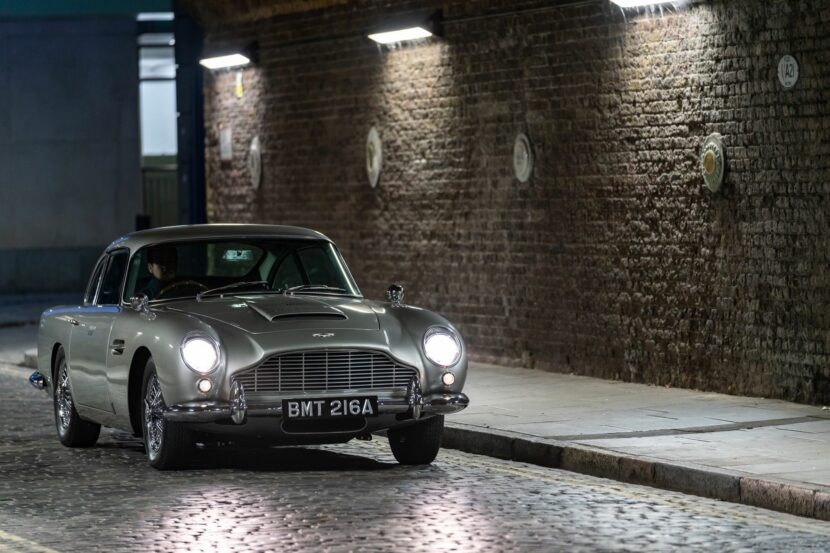 BMW S54-Powered Aston Martin DB5 From No Time To Die James Bond Movie Heads To Auction