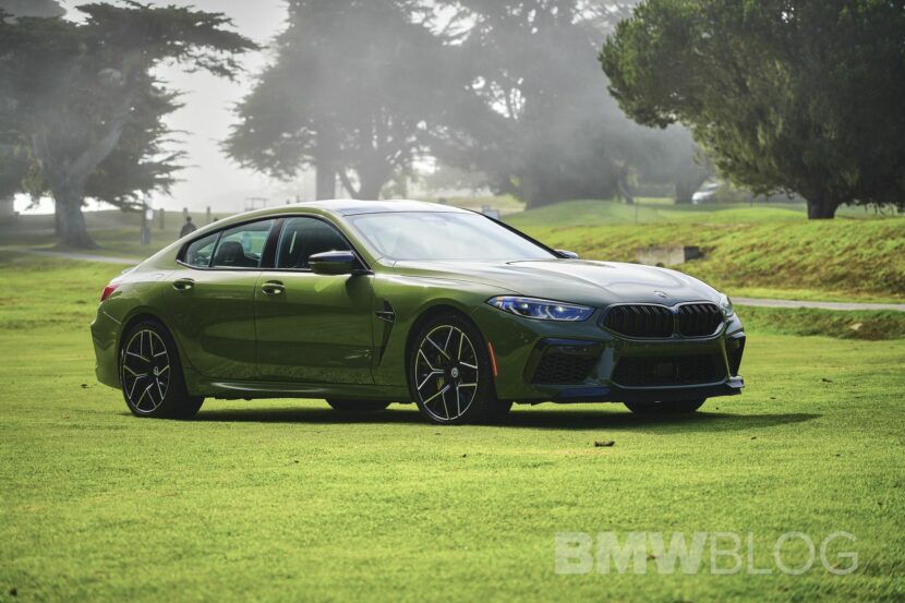 BMW M8 Gran Coupe Competition in Urban Green