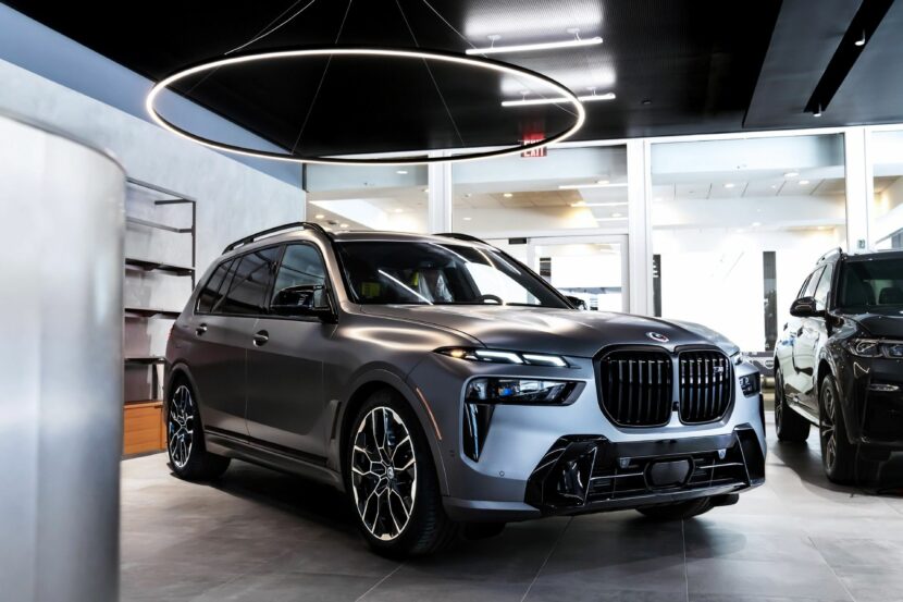 BMW X7 M60i in Frozen Pure Grey with Shadow Line Extended