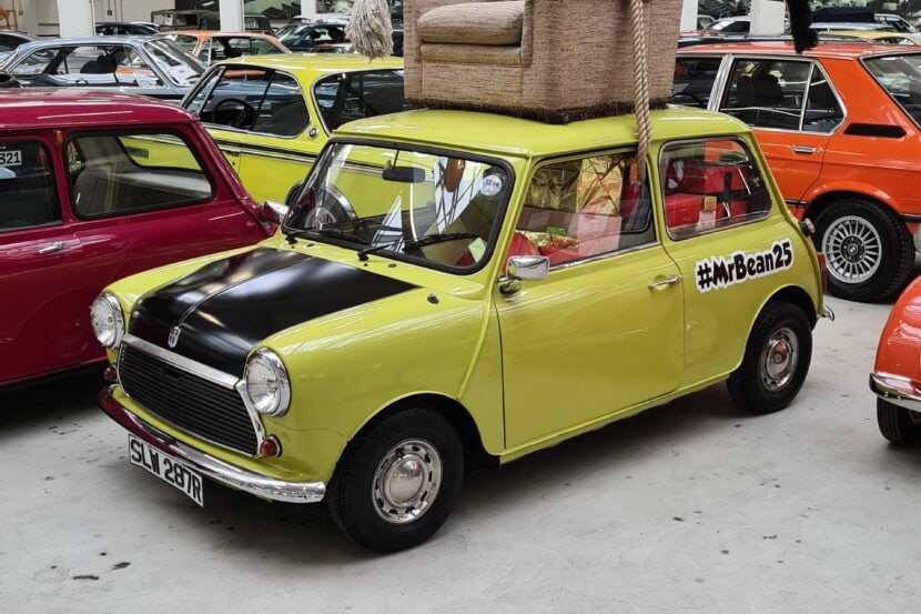 Mr. Bean's Classic Mini is On Display at BMW's Classic Museum