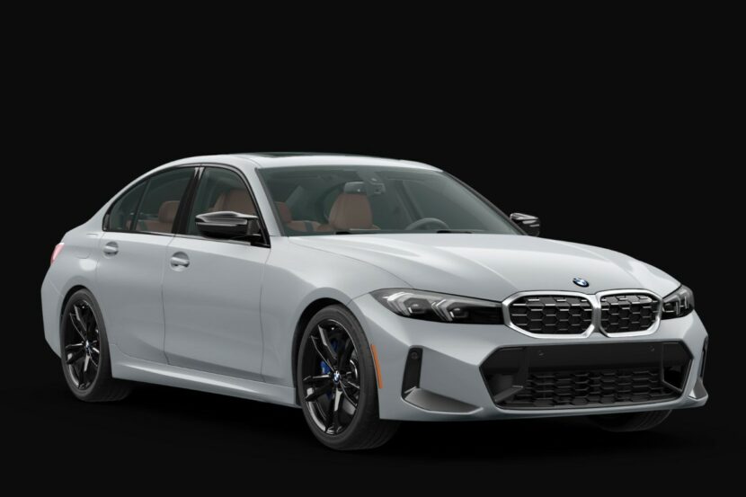 2023 BMW M340i Brooklyn Grey With Tacora Red Interior Featured In Video