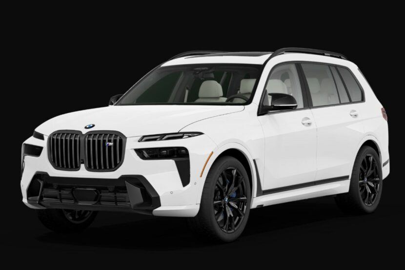 2023 BMW X7 M60i Is White Inside And Out, Costs Over $112,000