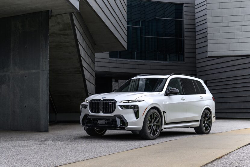 2023 BMW X7 M60i gets painted in Mineral White