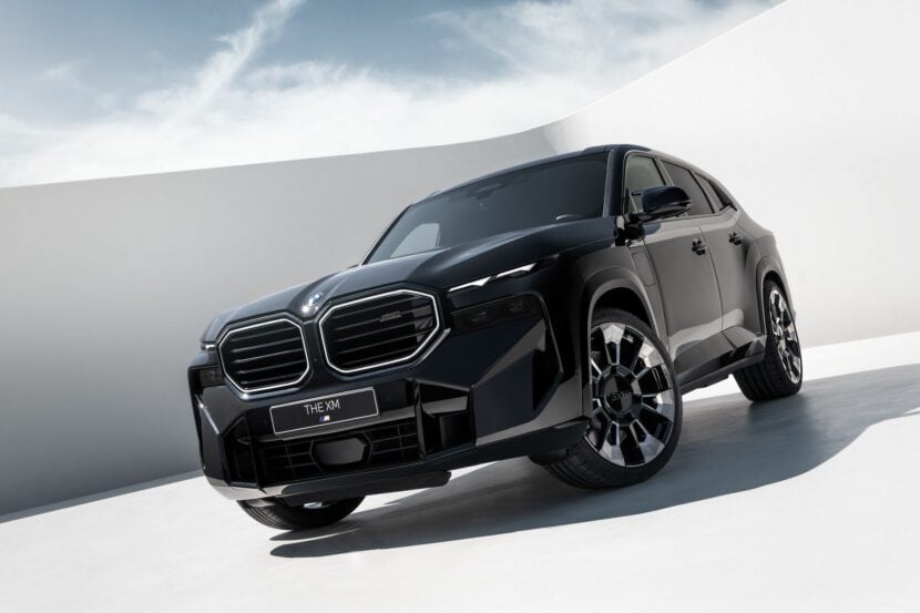 Black On Black BMW XM Shows Its Dark Side In Walkaround Video