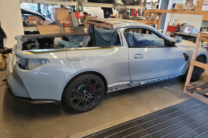 Brand New BMW M4 Getting Pickup Truck Conversion For SEMA