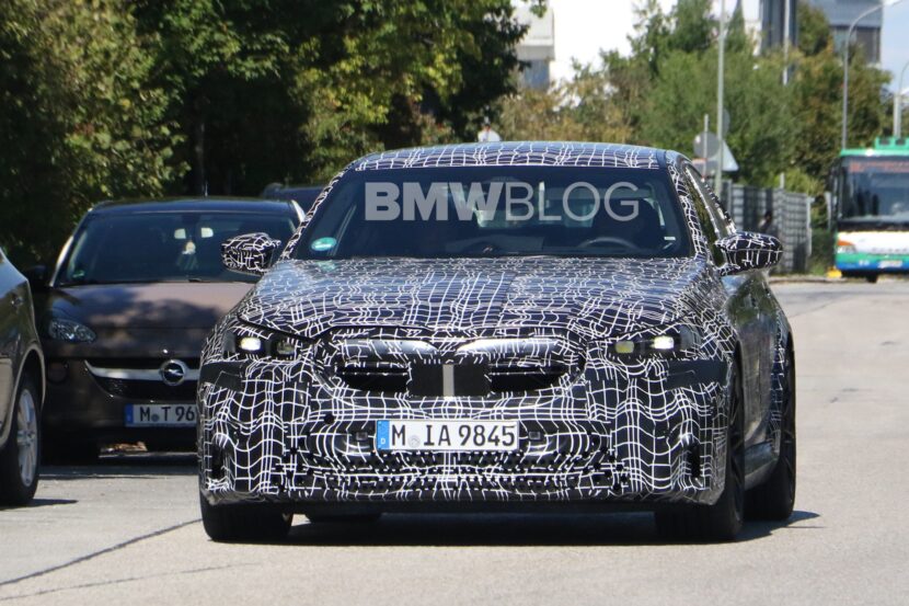 Future 750 horsepower BMW M5 (G90) spotted