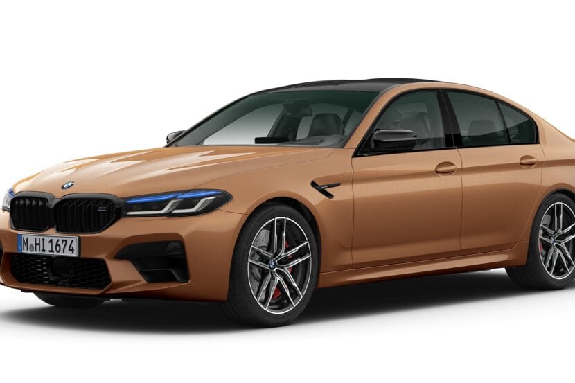 2022 BMW M5 LCI With Zanzibar Paint Beautifies BMW Welt