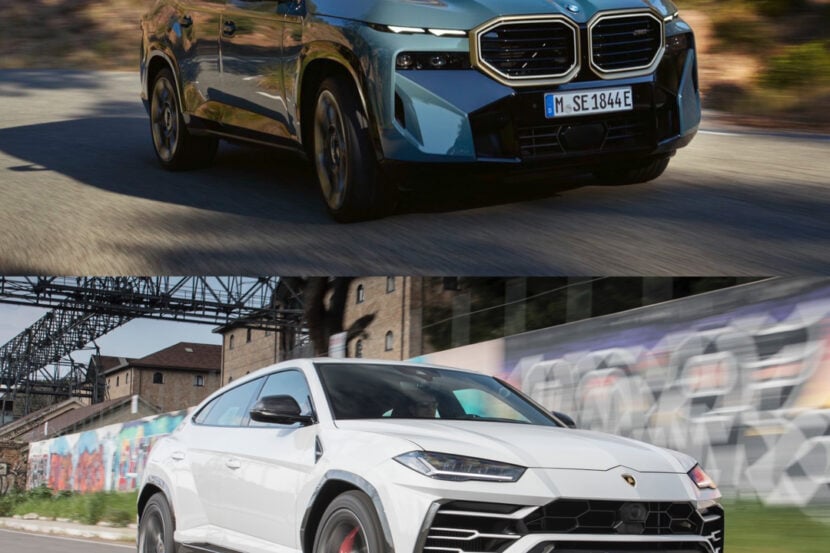 Photo Comparison: BMW XM vs Lamborghini Urus—Is the Bimmer a Budget Lambo?