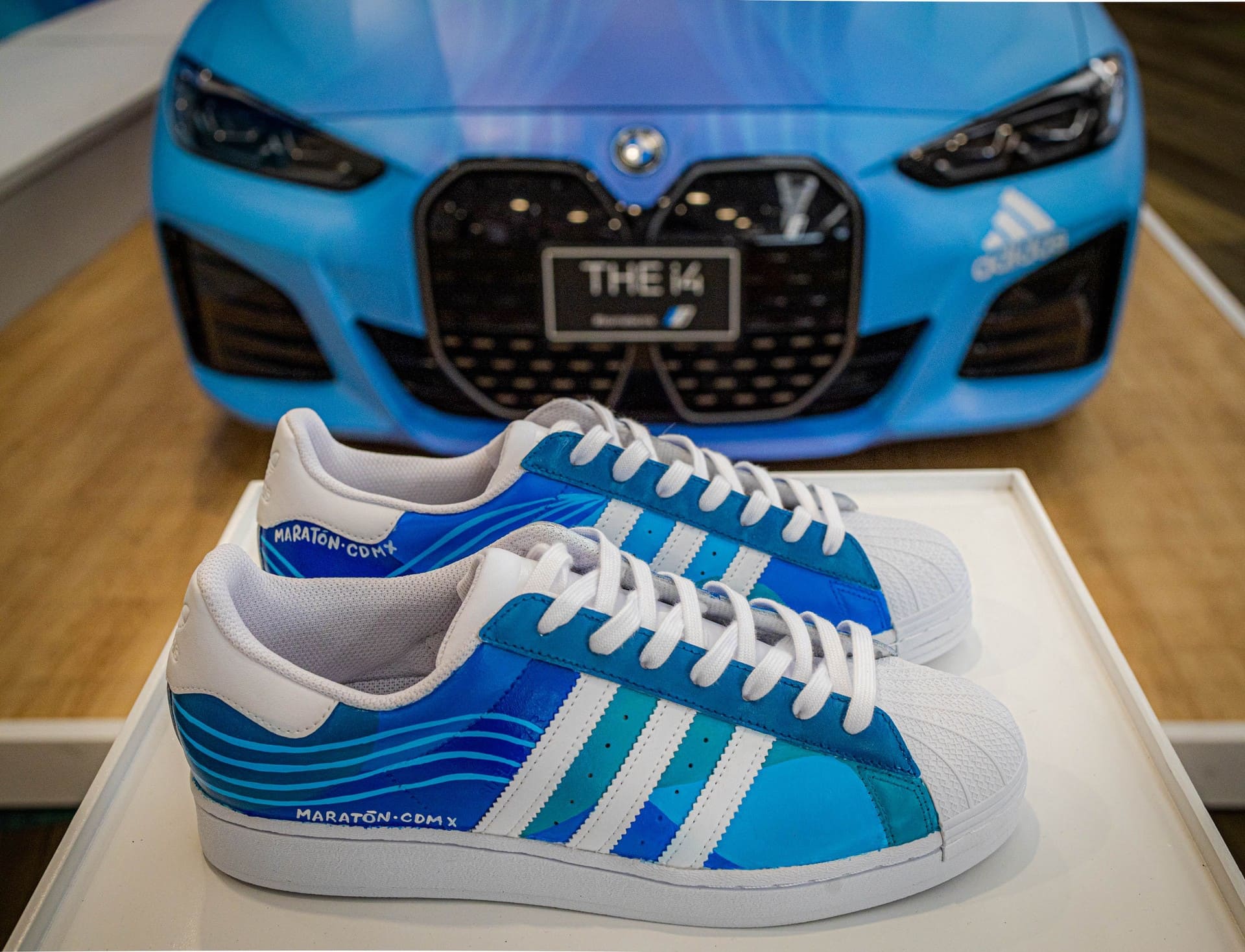 Elementair Abnormaal weggooien BMW x Adidas releases limited edition Superstar tennis sneakers