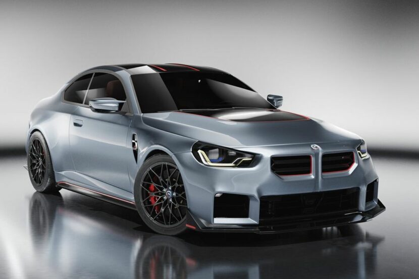 BMW M2 CSL Render Shows an Aggressive Body Style