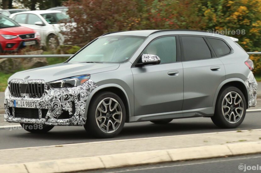 BMW X1 M35i Spied Going Flat Out At The Green Hell