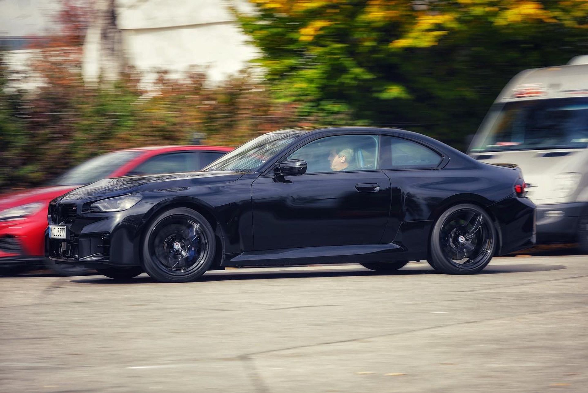 √The 2023 BMW M2 (G87) in Sapphire Black spotted on the road BMW Nerds