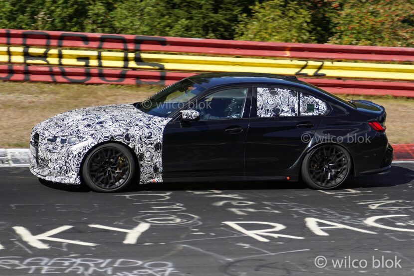 2023 BMW M3 CS Hits The Track For Final Testing