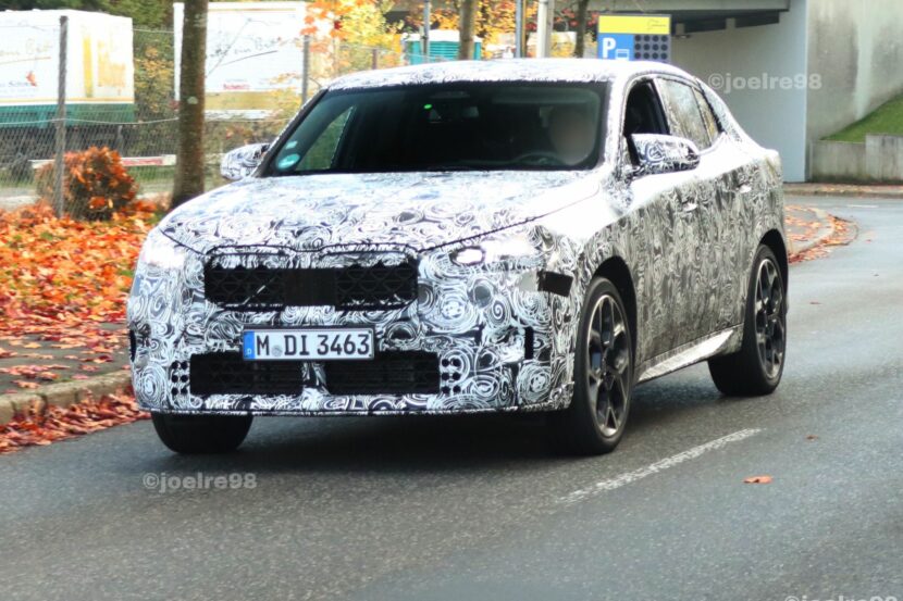 SPIED: Next-Gen BMW X2 M35i Seen Testing in Snow and Reveals its Interior