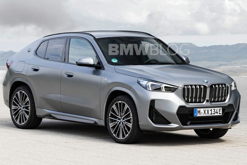 2024 BMW X2 Speculatively Rendered Based On First Spy Photos