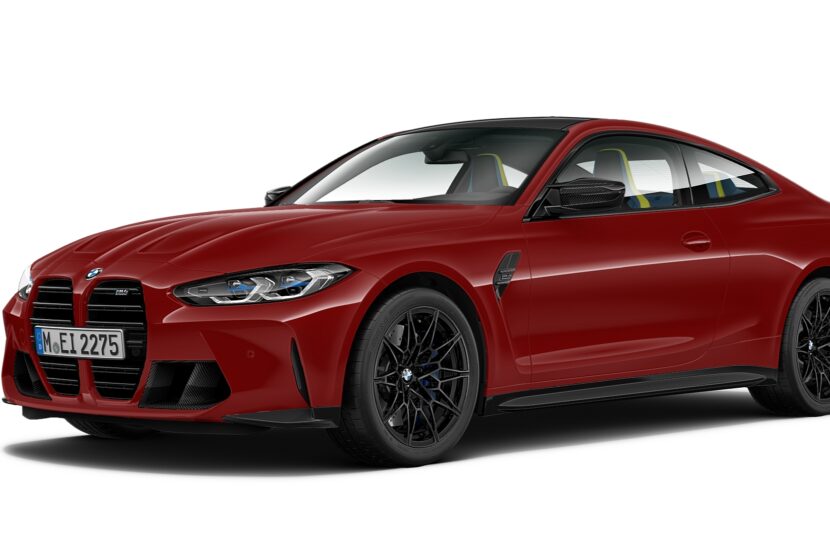 BMW M4 xDrive Competition Coupe Imola Red 830x553