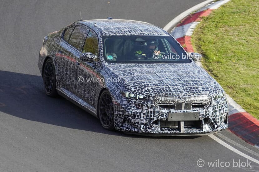 2025 BMW M5 G90 Sedan Looks Fast But Heavy In New Spy Video