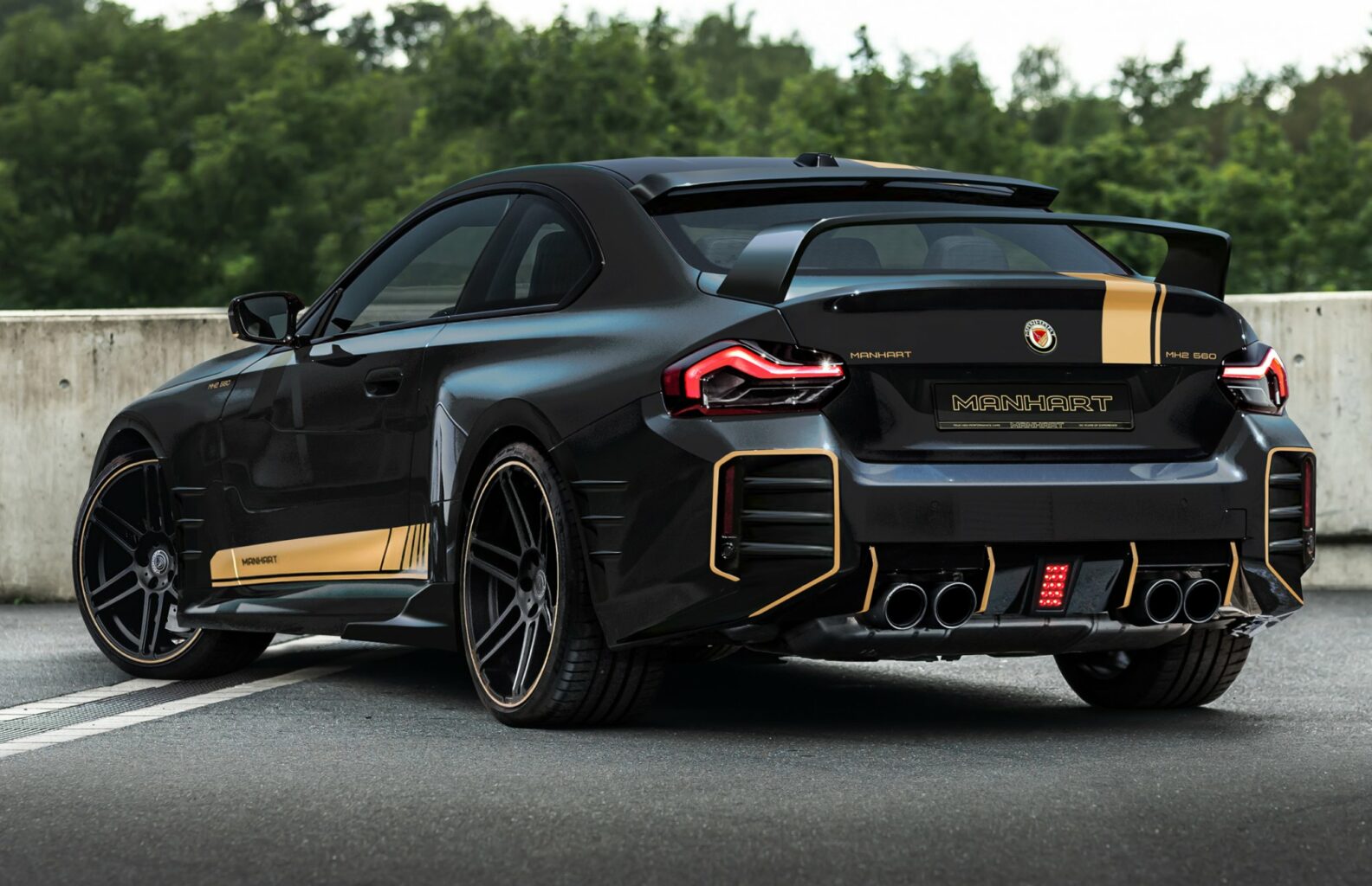MANHART Teases the MH2 560 based on the new G87 BMW M2