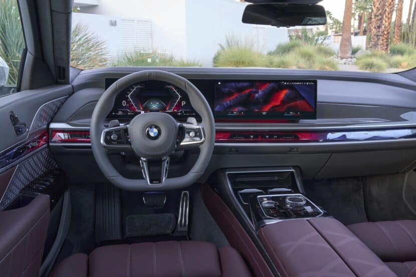 Cockpit of the 2023 BMW 7 Series