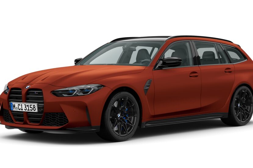 BMW Shows The 2023 M Touring With Frozen Orange Individual Paint