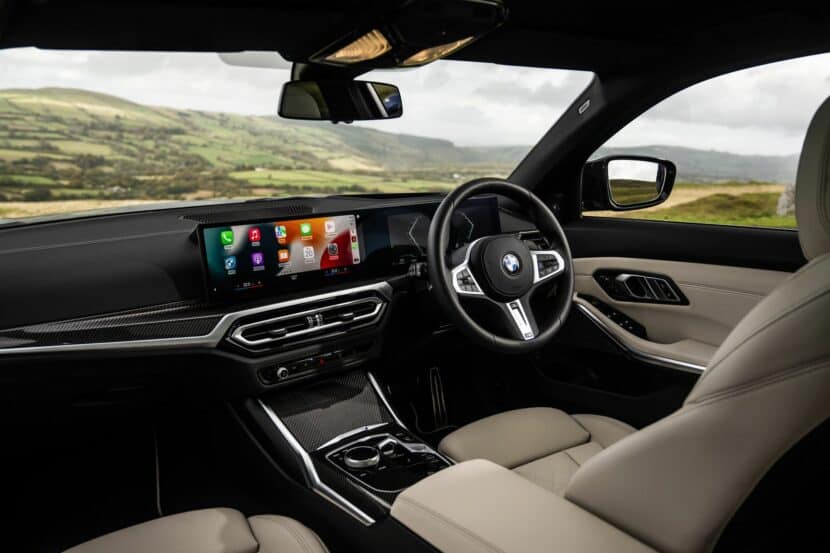Interior of the 2024 BMW 3 Series