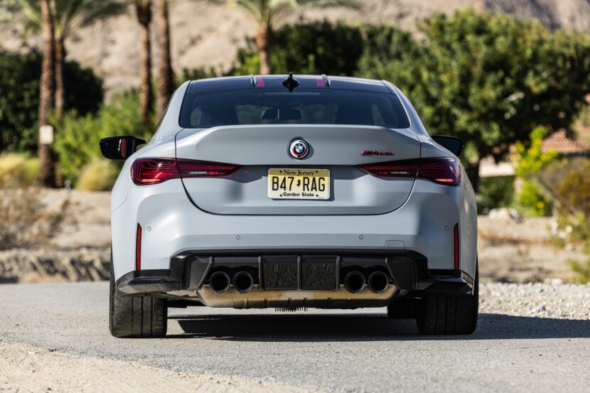 BMW M4 CSL Already Fitted With Custom Exhaust, Sounds Properly Angry