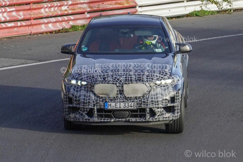 2023 BMW X6 M Facelift Spy Photos Confirm Large Curved Display