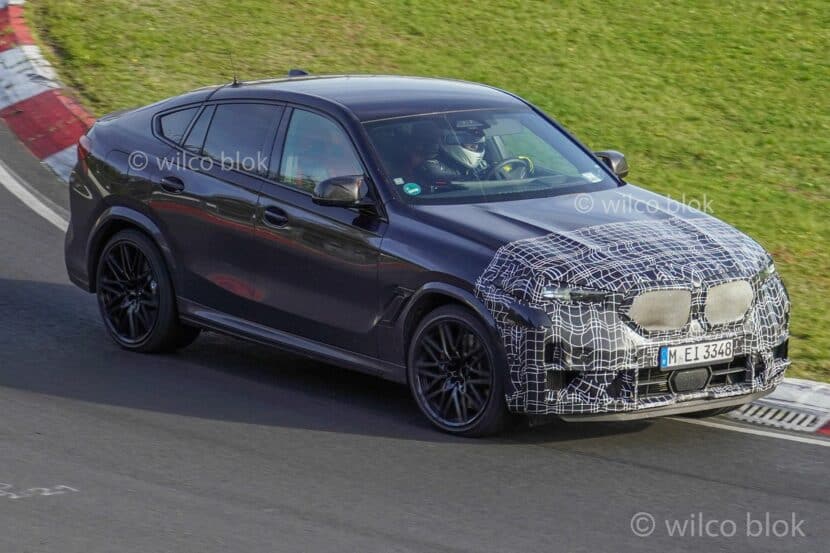 BMW X6 M Facelift Spy Video Shows Performance SUV In Action At Nurburgring