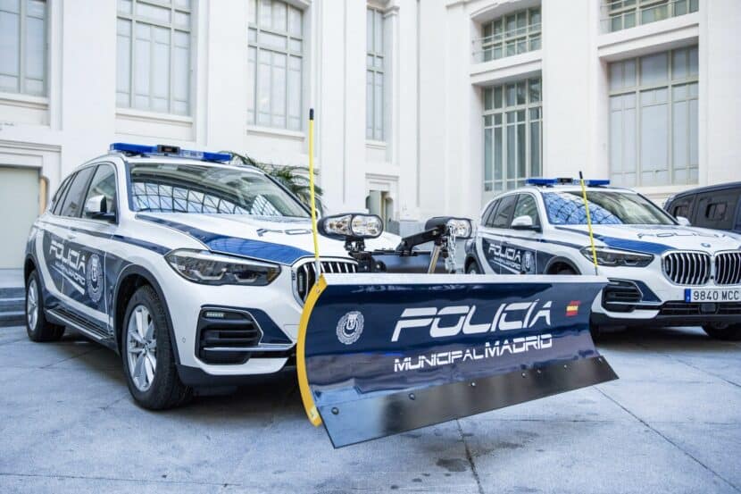Madrid Police Force Gets 169 Electrified BMW Vehicles