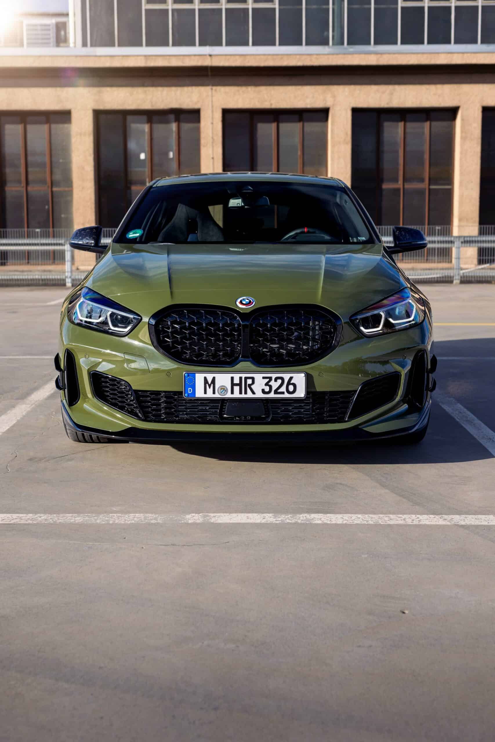 2022 BMW M135i Urban Green with M Performance Parts 10 scaled