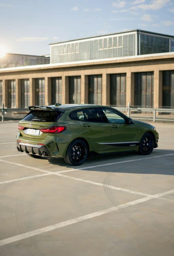 2022 BMW M135i Urban Green with M Performance Parts 16 565x830