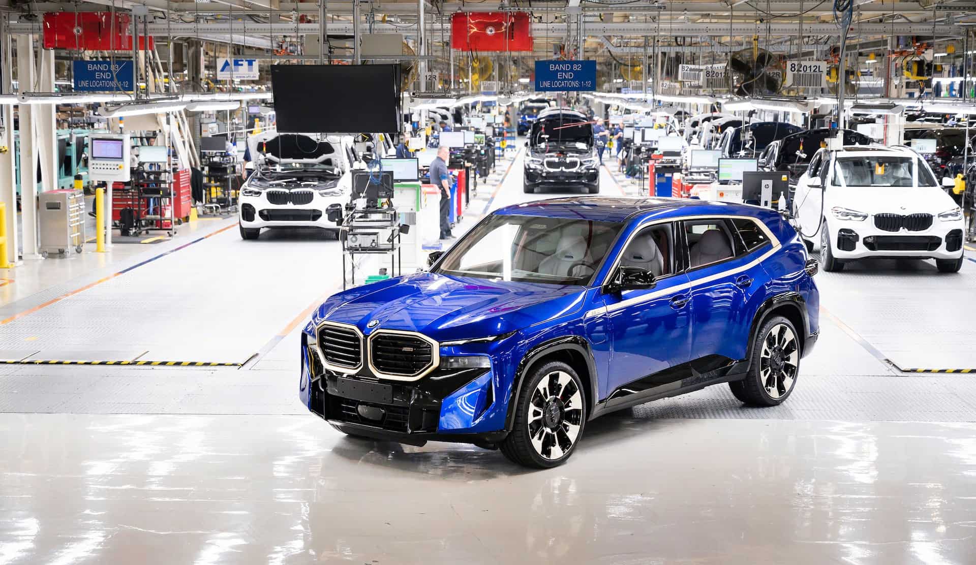 2023 BMW XM enters production at Spartanburg Plant 2