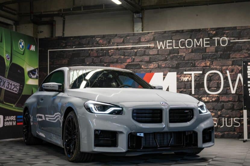 G87 BMW M2 Brooklyn Grey Poses For The Camera In M Town
