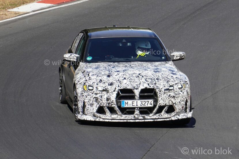 2023 BMW M3 CS Spotted at Nurburgring, Release Date Coming Up