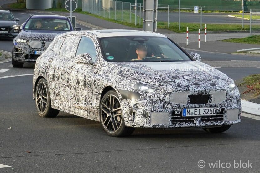 SPIED: BMW M135i LCI Seen Testing on the Nurburgring