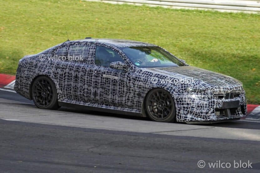 See The 2025 BMW M5 In Eight Minutes Of Track Action At The Nürburgring