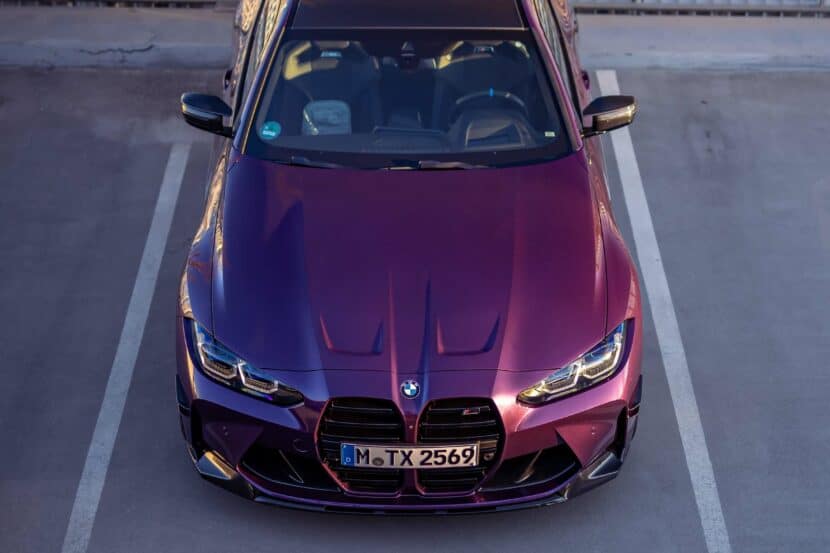 BMW M4 Combines Purple Silk With M Performance Parts For 2022 Essen Motor Show