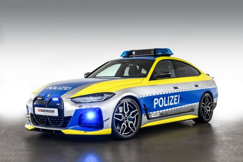 BMW i4 M50 Police Car By AC Schnitzer Premieres At 2022 Essen Motor Show