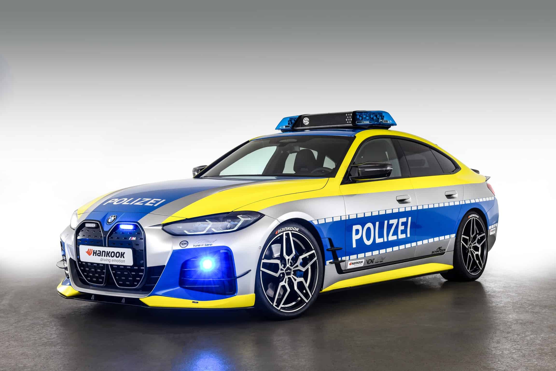 BMW i4 Police Car by AC Schnitzer 3