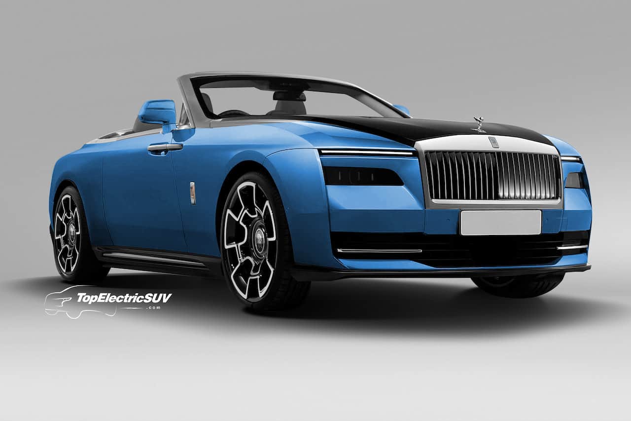 Rolls Royce Spectre electric convertible variant image