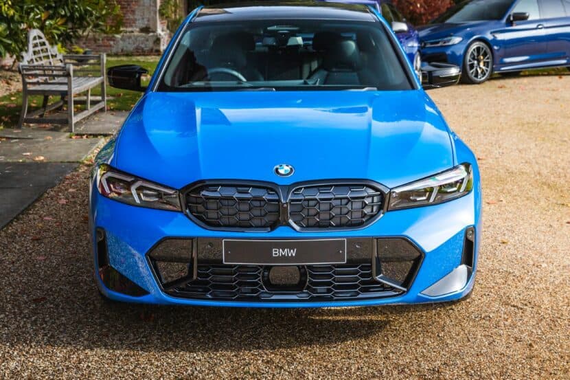 2023 BMW M340i Gets a Special Paint: Gentian / Enzian Blue