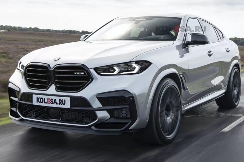 2023 BMW X6 M Facelift Looks Bold in New Rendering